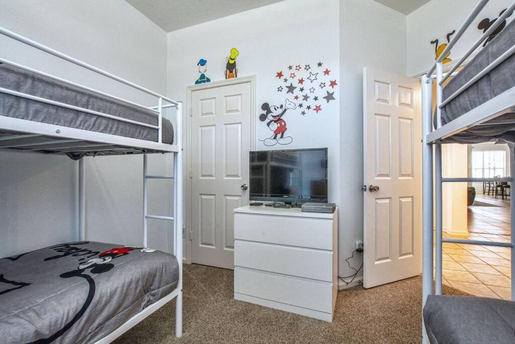 Pool Home In Famous Windsor Palms Resort 4 Miles To Disney, Free Resort Amenities คิสซิมมี ภายนอก รูปภาพ
