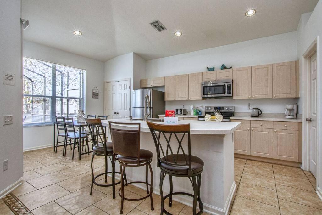 Pool Home In Famous Windsor Palms Resort 4 Miles To Disney, Free Resort Amenities คิสซิมมี ภายนอก รูปภาพ